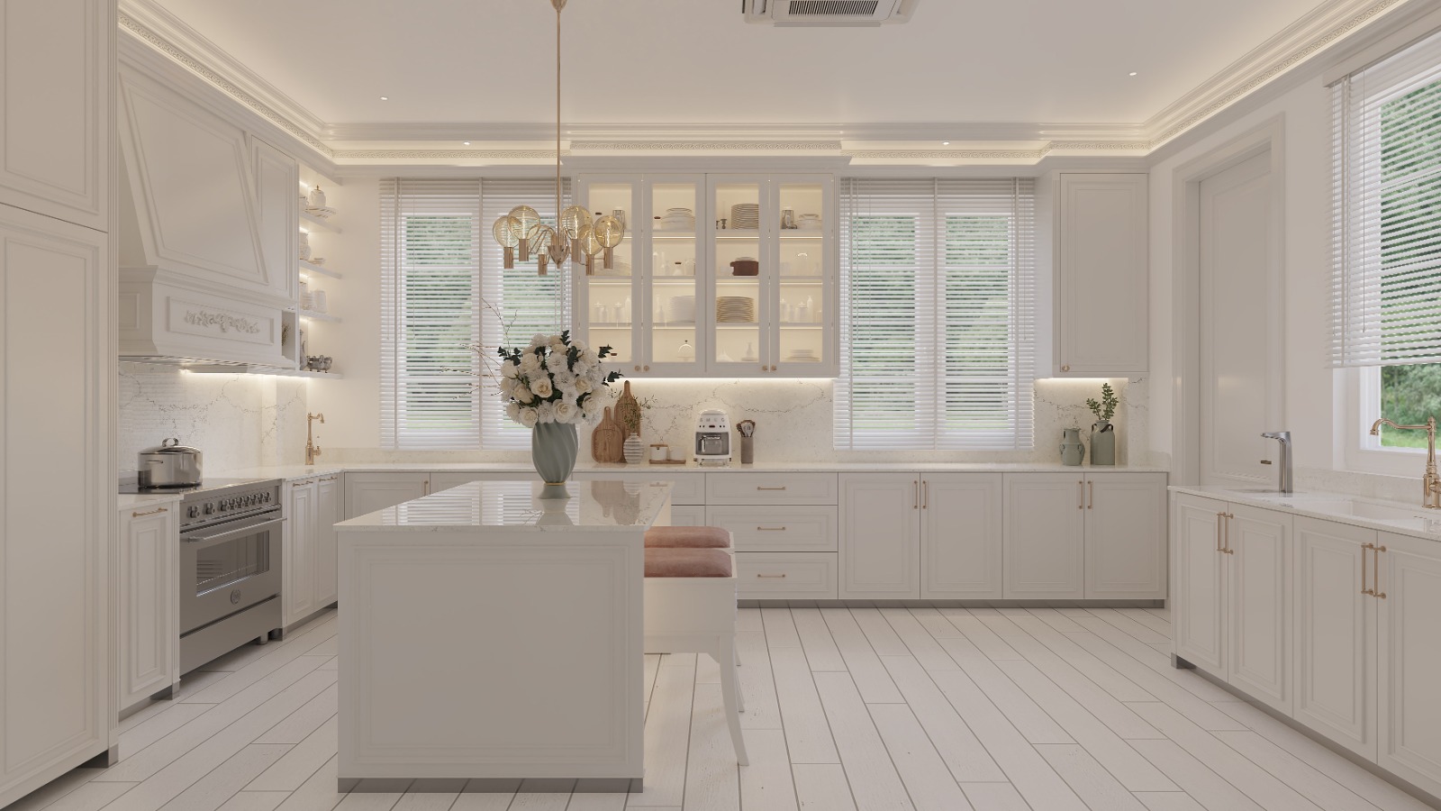 Kitchen renovation after